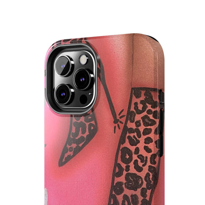 "cheetah boots" airbrush iPhone case