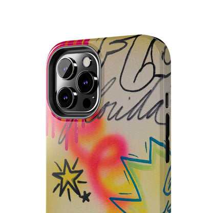 "ferocious florida" airbrush iPhone case