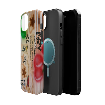 MagSafe "very cherry" airbrush iPhone case