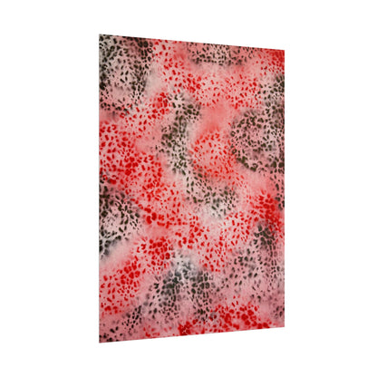 "red cheetah" airbrush rolled print