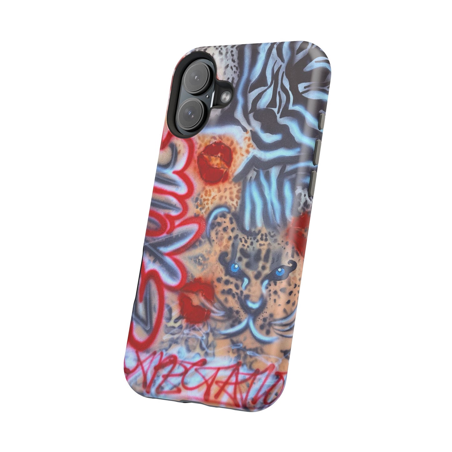 MagSafe "exotic expectations" airbrush iPhone case
