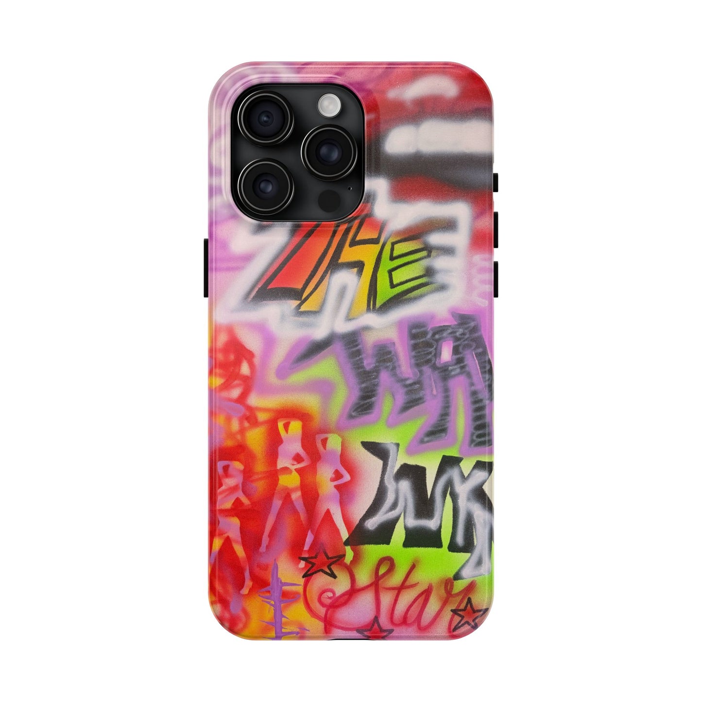 "wynwood gold" airbrush iPhone case