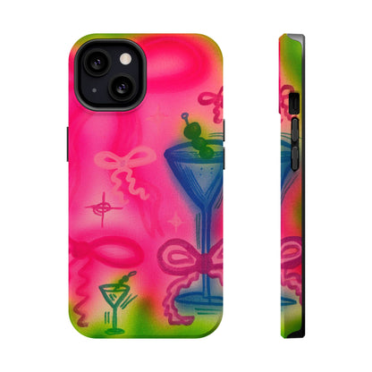 MagSafe „Bow Martini“ Airbrush-iPhone-Hülle