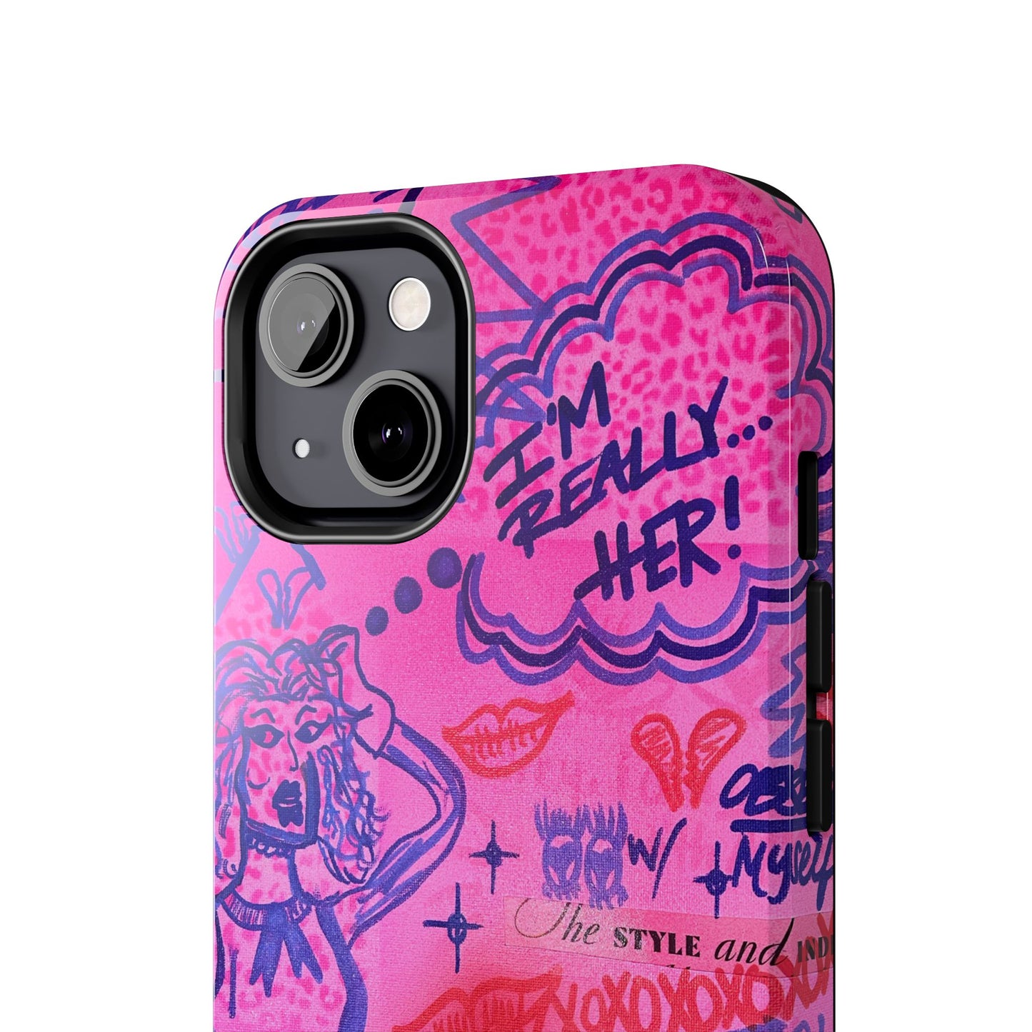 "really "HER!" airbrush iPhone case