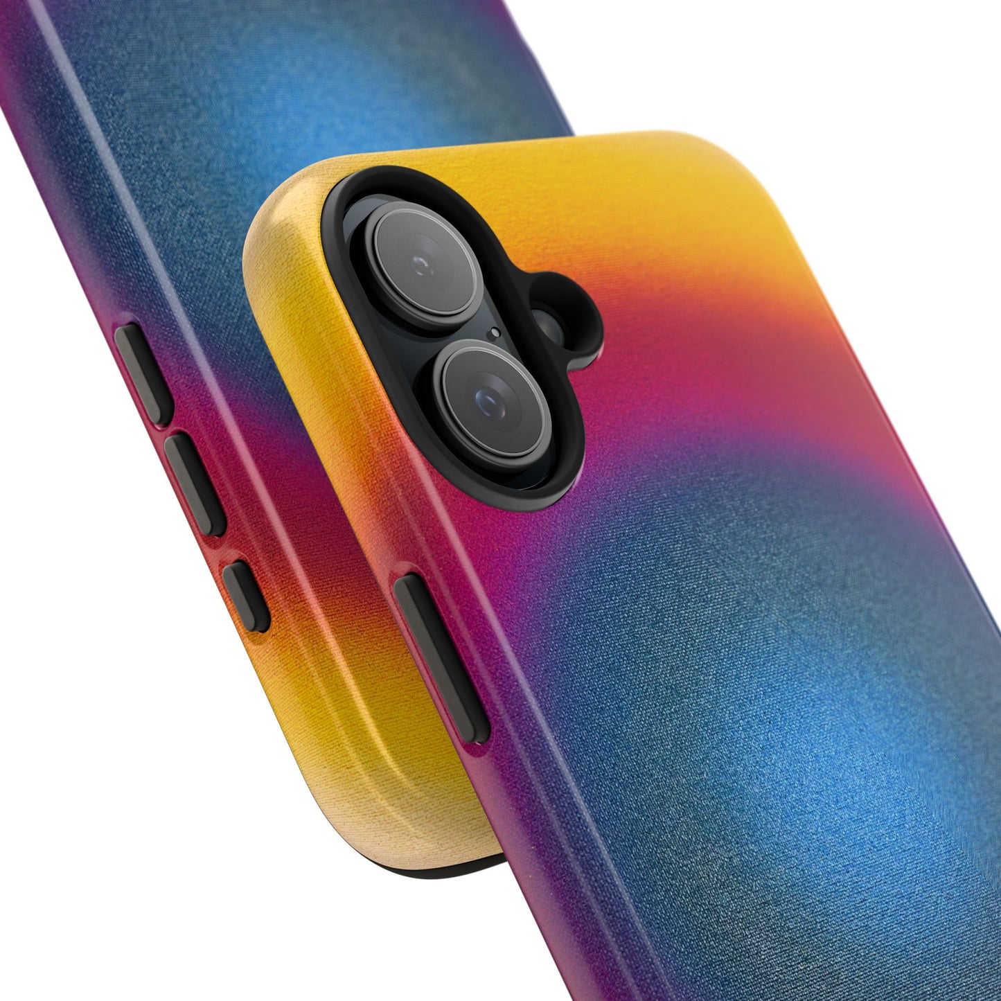 "blue raspberry aura" airbrush iPhone case