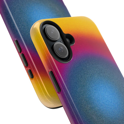 "blue raspberry aura" airbrush iPhone case