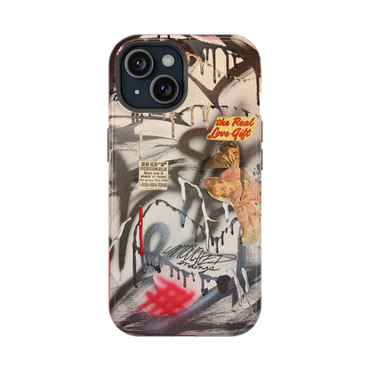 MagSafe "real love" airbrush iPhone case