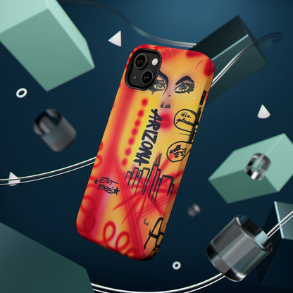 MagSafe "tempe, az" airbrush iPhone case
