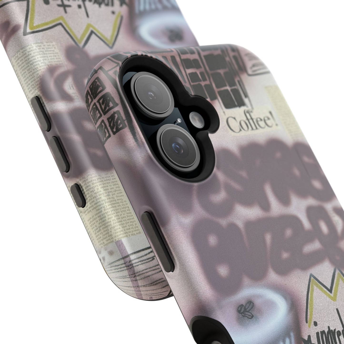 MagSafe "espresso martini" airbrush iPhone case