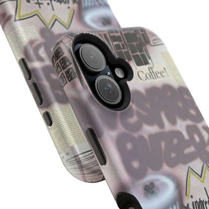 MagSafe "espresso martini" airbrush iPhone case