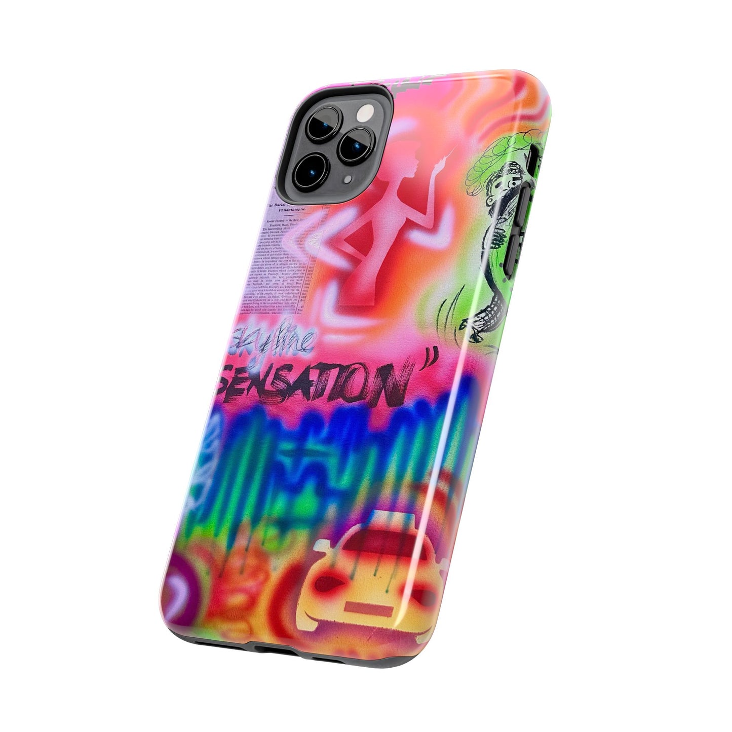 "skyline sensation" airbrush iPhone case