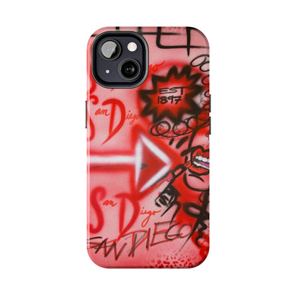 "san diego" airbrush iPhone case