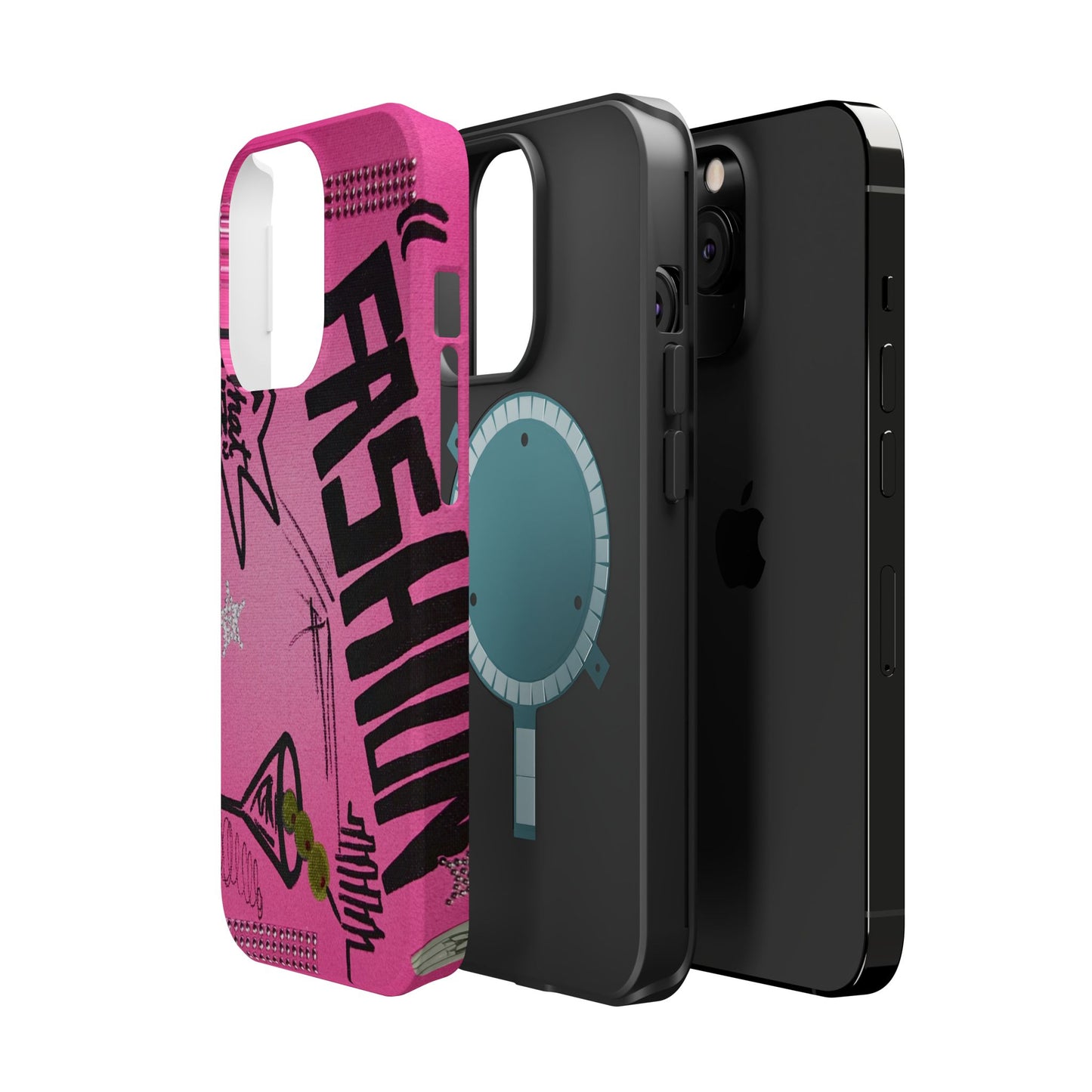 MagSafe "high fashion pt. 2" airbrush iPhone case