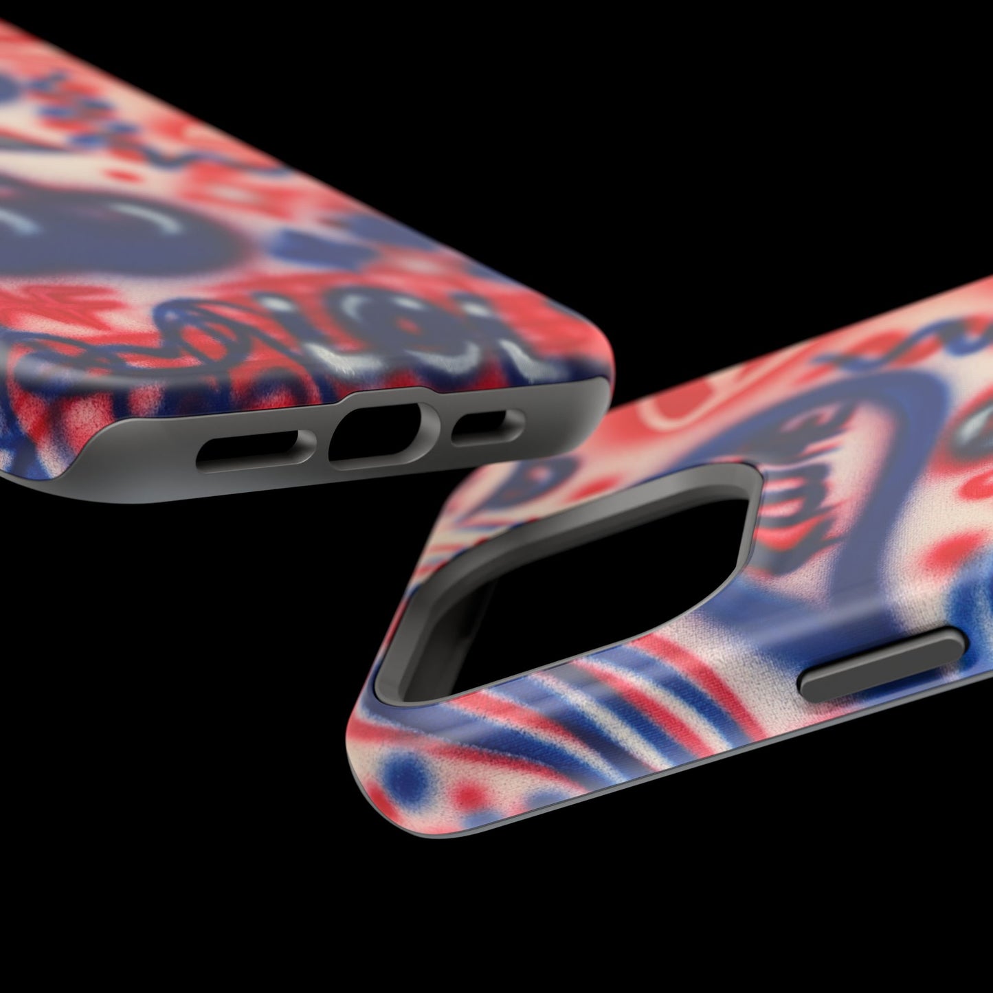 MagSafe „Kiss me“ Airbrush iPhone-Hülle
