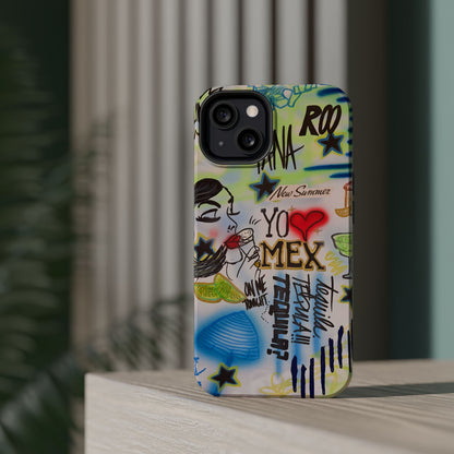 MagSafe "salted lime" airbrush iPhone case