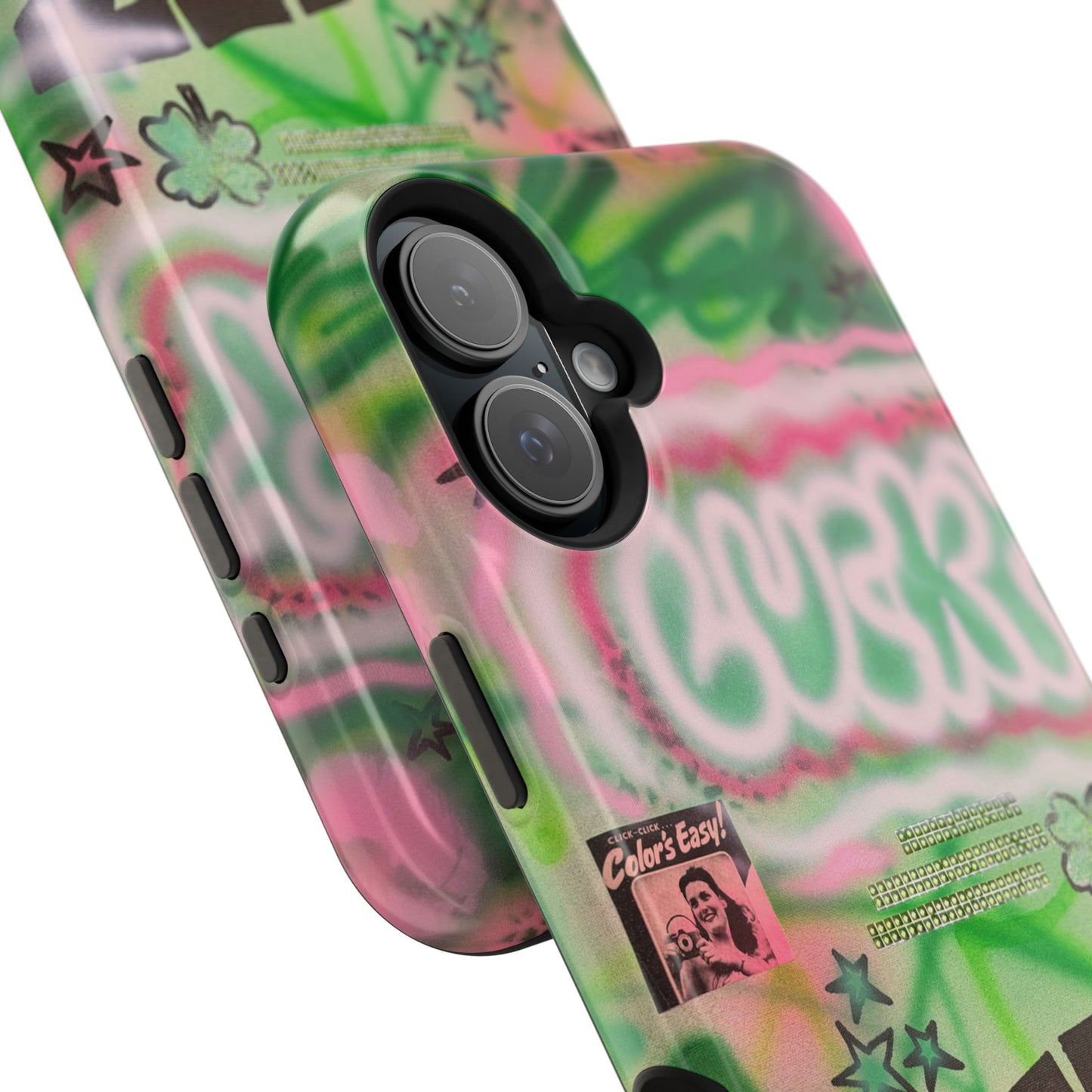 MagSafe "so lucky" airbrush iPhone case