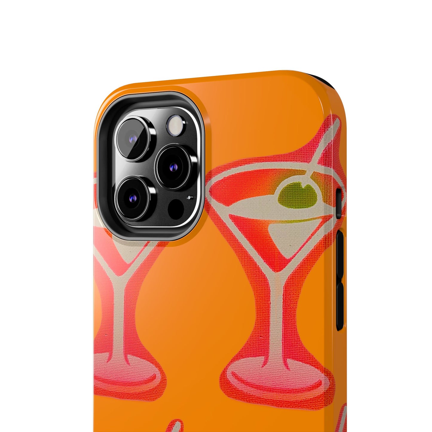 "shaken, not stirred” airbrush iPhone case