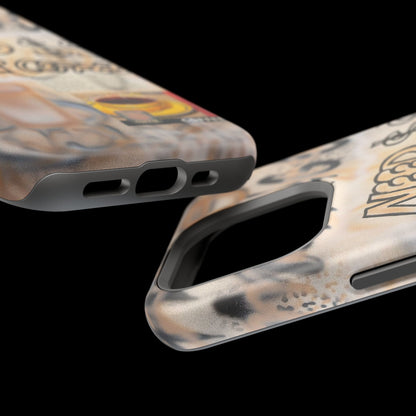 MagSafe "need $$ for coffee" airbrush iPhone case