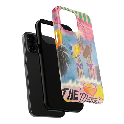 "kinis & tinis" airbrush iPhone case