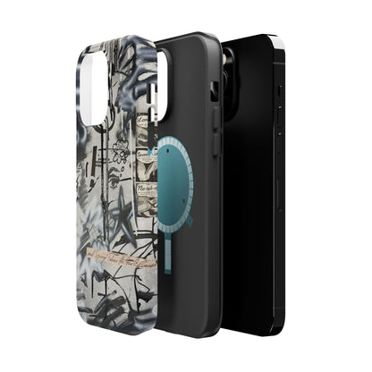 MagSafe "monochrome mood" airbrush iPhone case