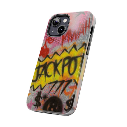 "jackpot!" airbrush iPhone case