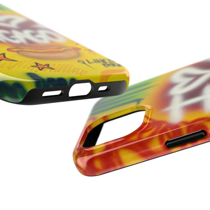 "chicago" airbrush iPhone case