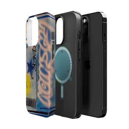 MagSafe "fashion forever" airbrush iPhone case