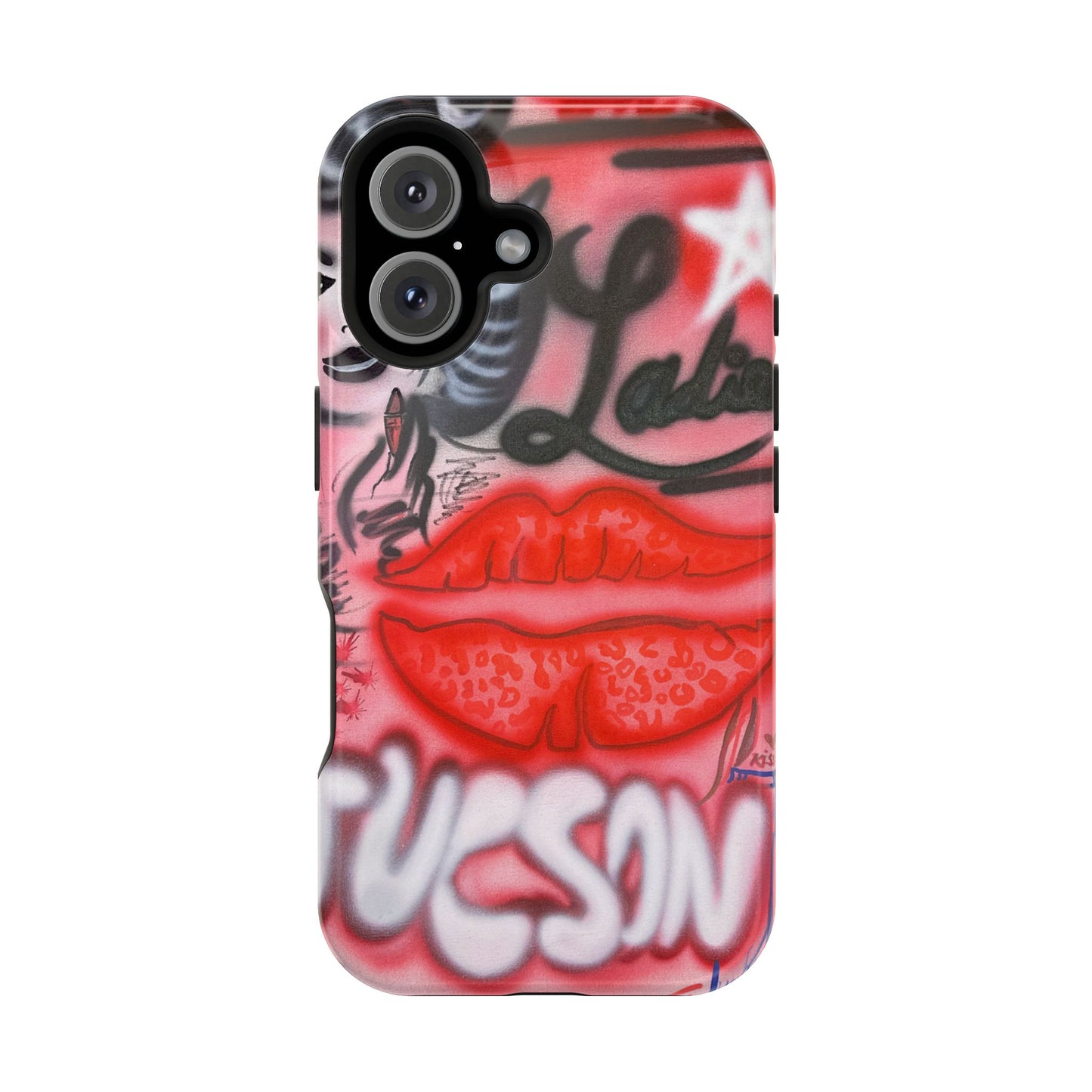 MagSafe "tucson, az" airbrush iPhone case