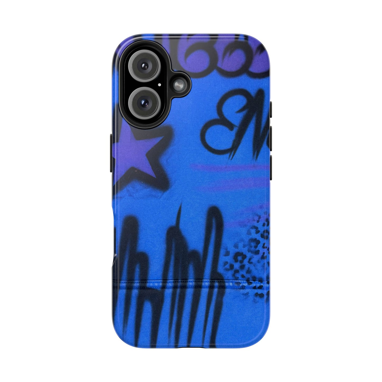 "infamous indigo" airbrush iPhone case