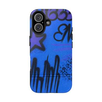 "infamous indigo" airbrush iPhone case