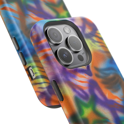 MagSafe "streetwear angel" airbrush iPhone case