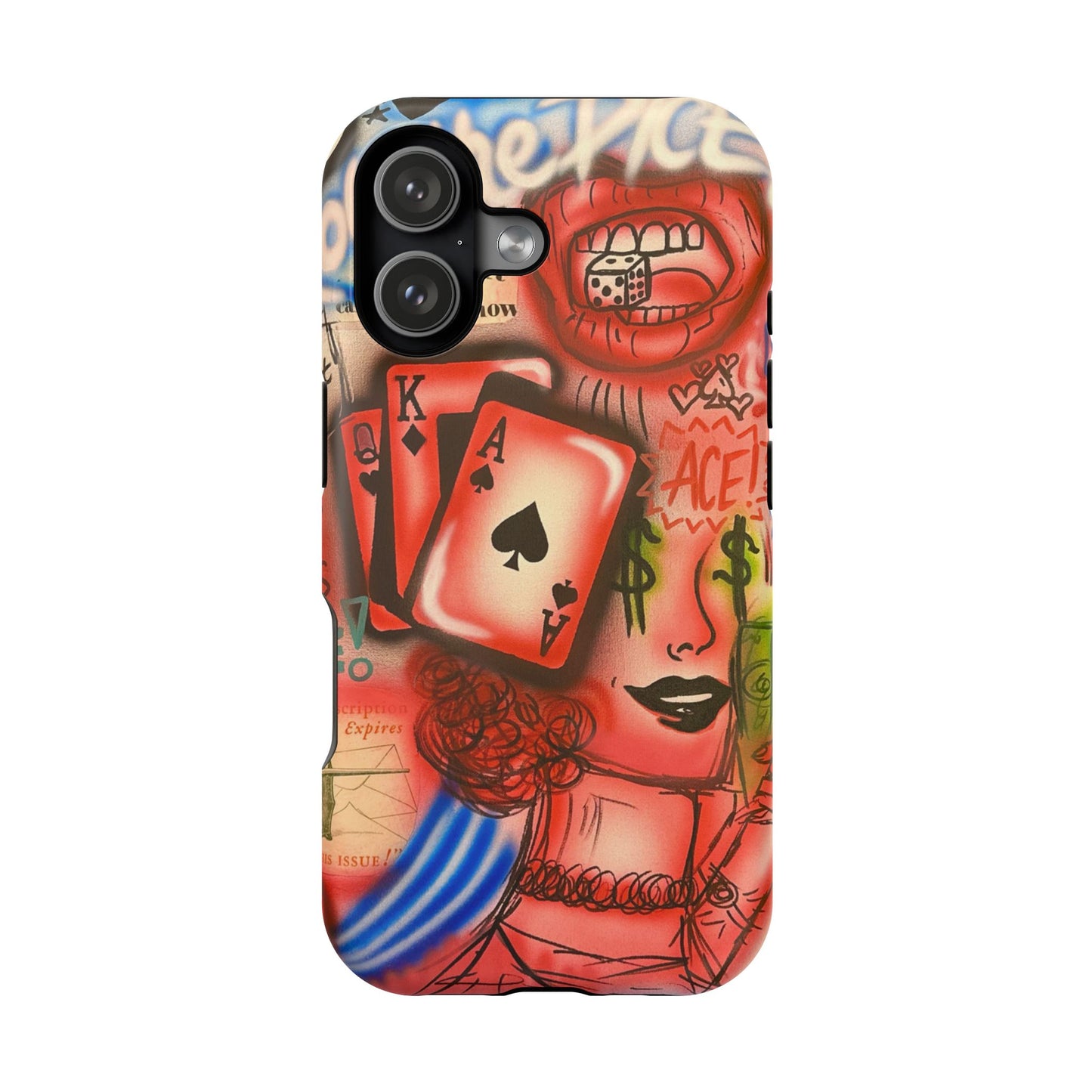 MagSafe "Zufall!" Airbrush iPhone Hülle
