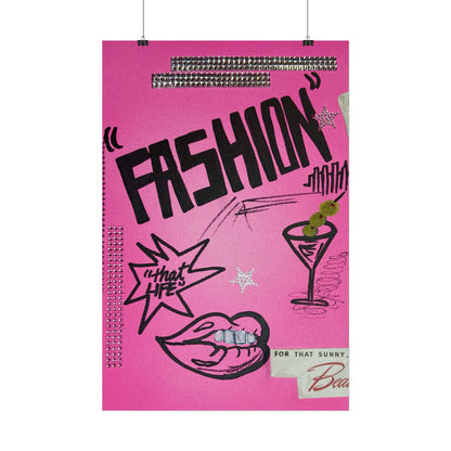"high fashion" airbrush rolled print