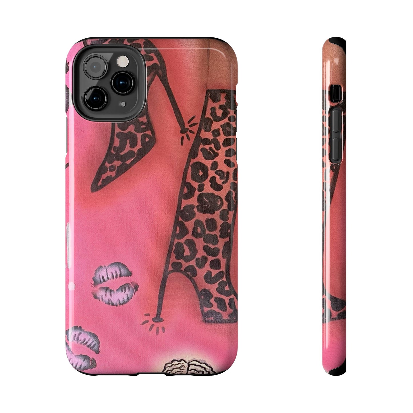 "cheetah boots" airbrush iPhone case