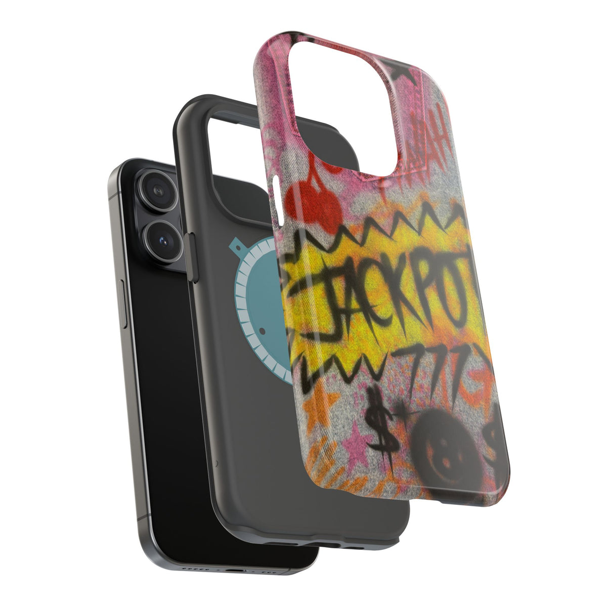 MagSafe "JACKPOT!" airbrush iPhone case