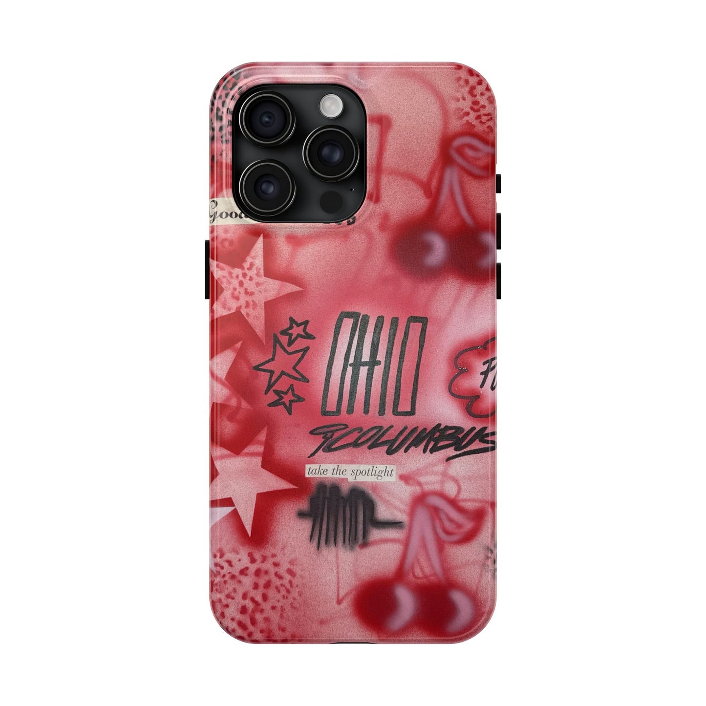 "columbus, ohio" airbrush iPhone case