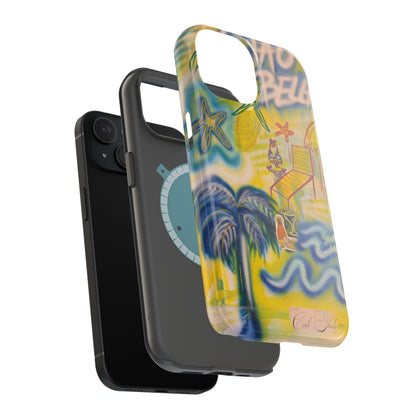 MagSafe "ciao bella" airbrush iPhone case