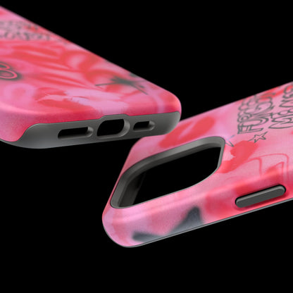 MagSafe @asualphaphi custom airbrush iPhone case