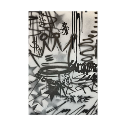 early access airbrush rolled print