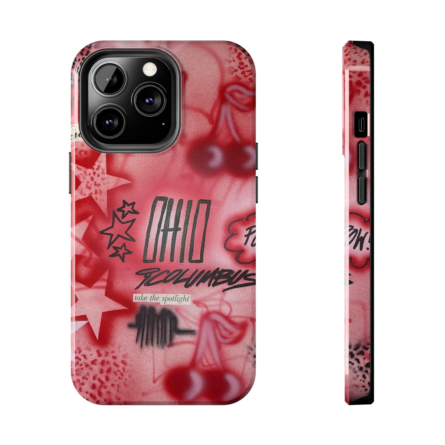 "columbus, ohio" airbrush iPhone case