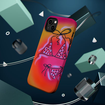 MagSafe "glitter bikini" airbrush iPhone case