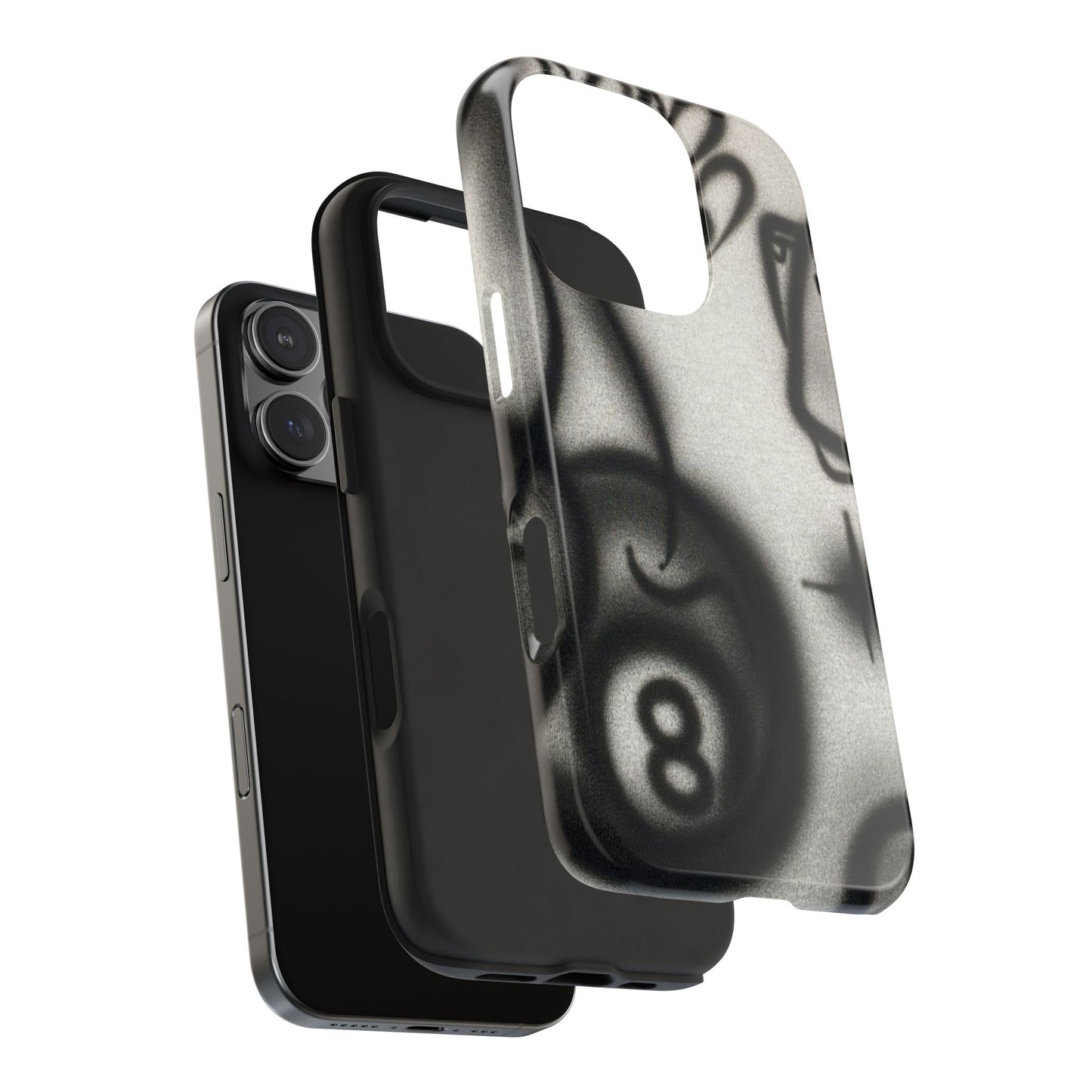 "hidden ace" airbrush iPhone case