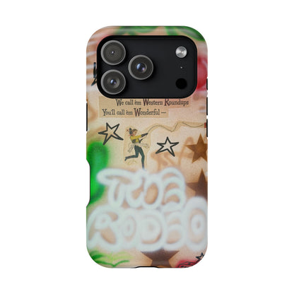 MagSafe "the rodeo" airbrush iPhone case