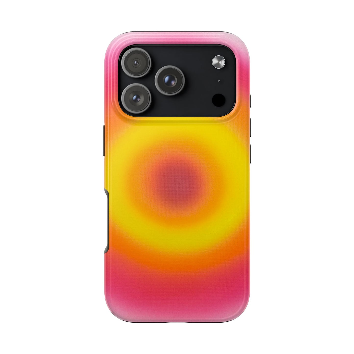 "pink lemonade aura" airbrush iPhone case