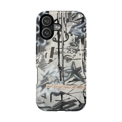 MagSafe "monochrome mood" airbrush iPhone case