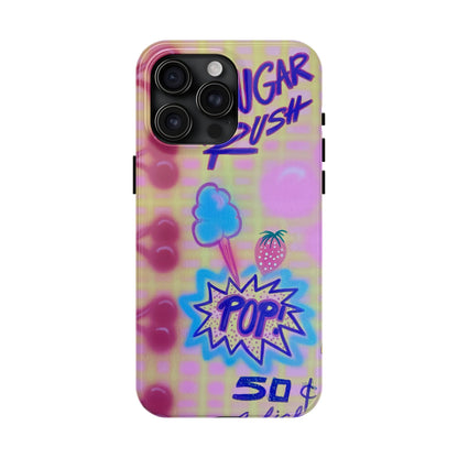 "sugar rush" airbrush iPhone case