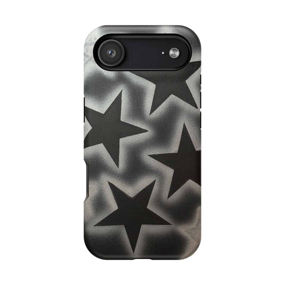 MagSafe "chrome stars" airbrush iPhone case