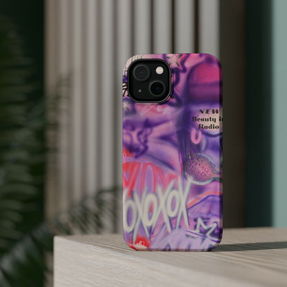 MagSafe "mic check" airbrush iPhone case