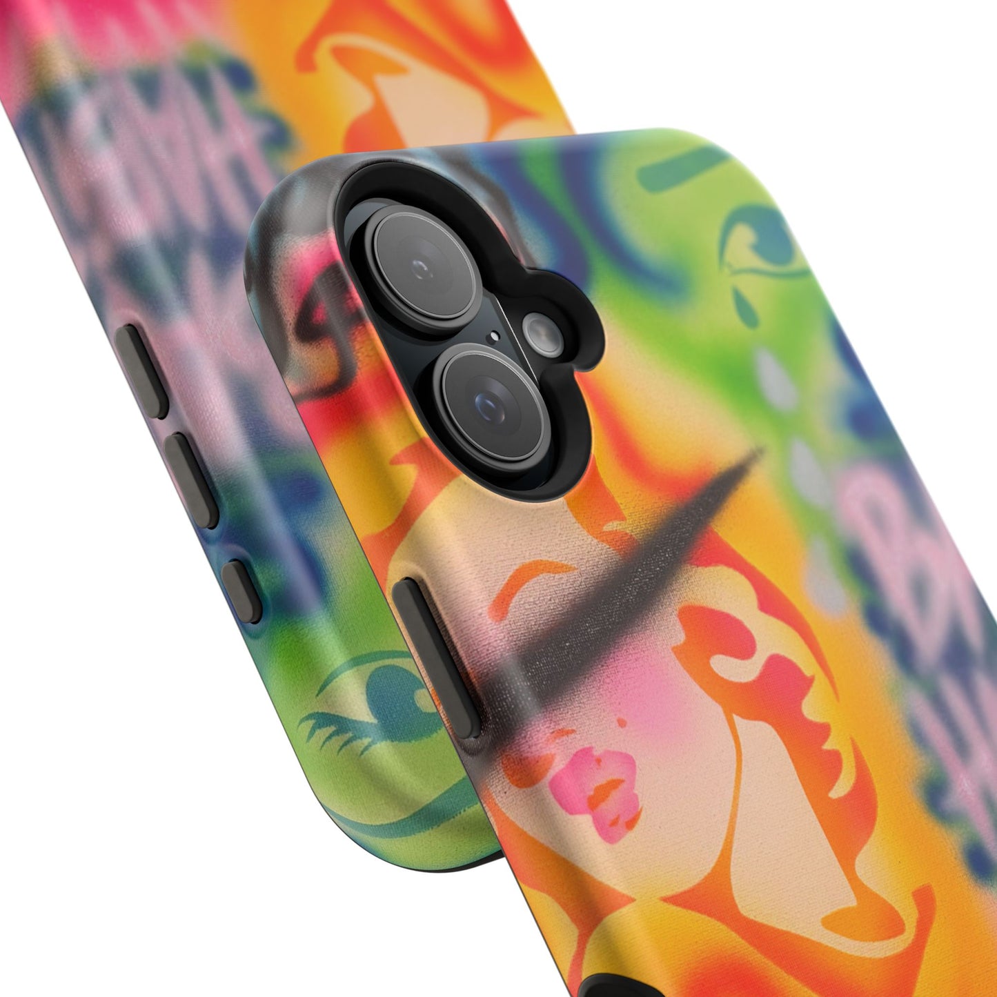 MagSafe „schlechte Angewohnheiten“ Airbrush iPhone Hülle