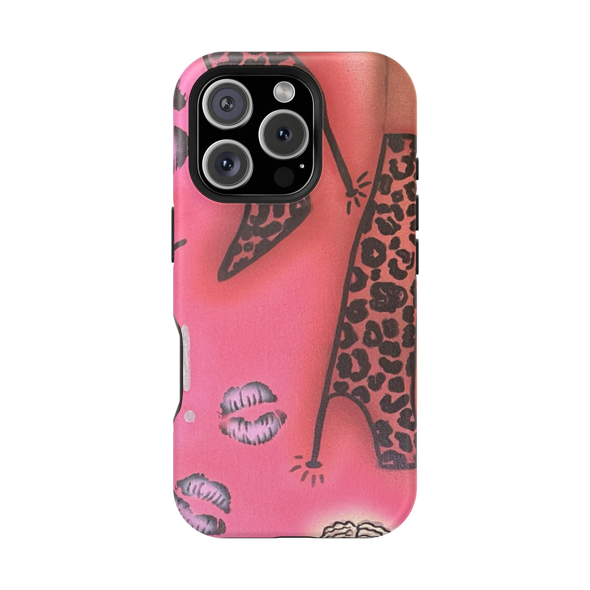 MagSafe „Cheetah Boots“ Airbrush iPhone-Hülle